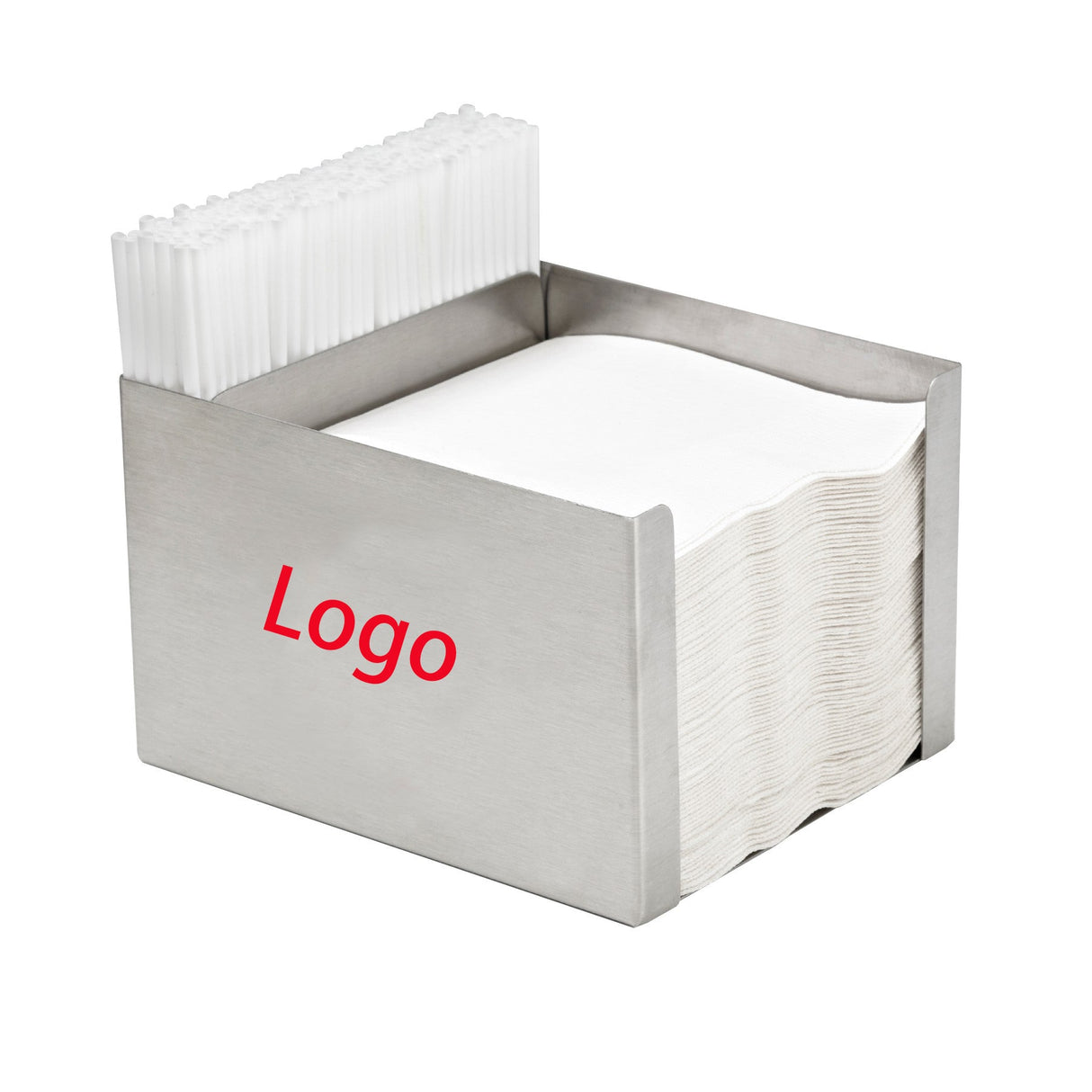 Stainless Steel Napkin/stirrer Holder - Yorkn Inc✅