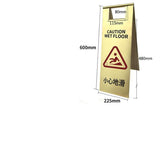 Stainless Steel Safety Warning Sign - Yorkn Inc✅