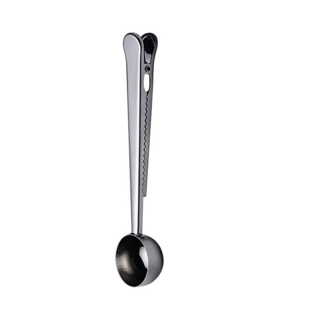 Stainless Steel Spoon With Clip15ml - Yorkn Inc✅