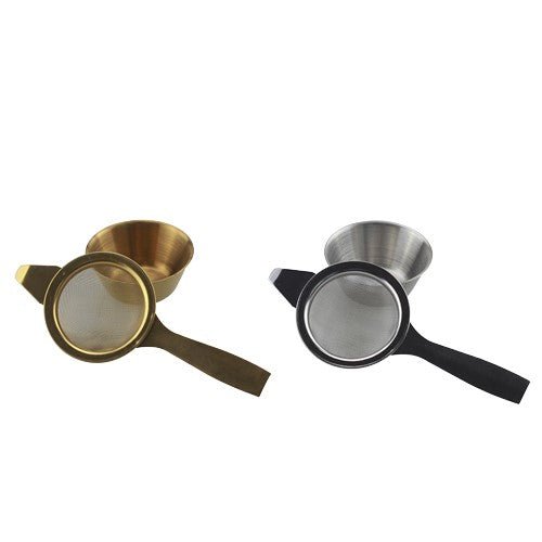 Stainless Steel Tea Strainer Cup - Yorkn Inc✅