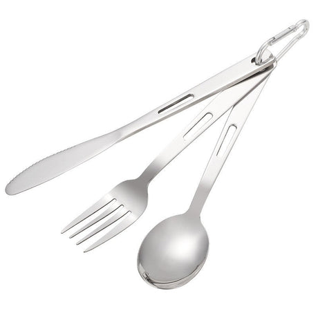 Stainless Steel Travel Flatware Set - Yorkn Inc✅