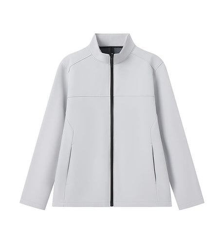 Stand Collar Zip Up Jacket - Yorkn Inc✅