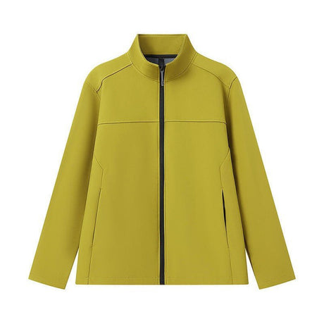 Stand Collar Zip Up Jacket - Yorkn Inc✅