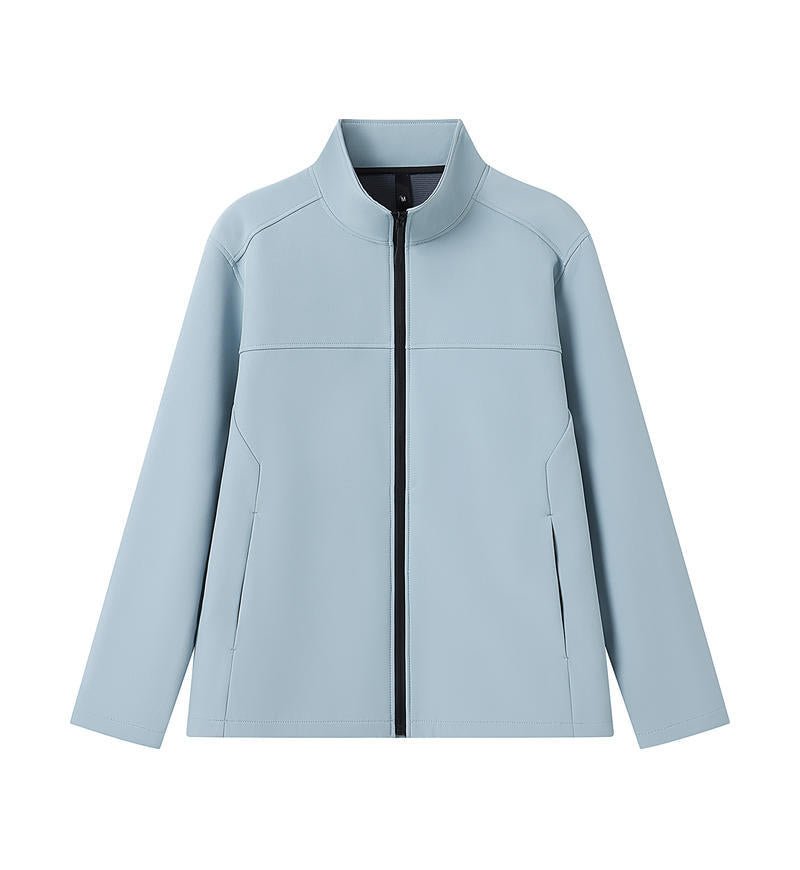 Stand Collar Zip Up Jacket - Yorkn Inc✅