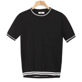 Striped Short - sleeve Shirt - Yorkn Inc✅