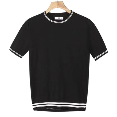 Striped Short - sleeve Shirt - Yorkn Inc✅