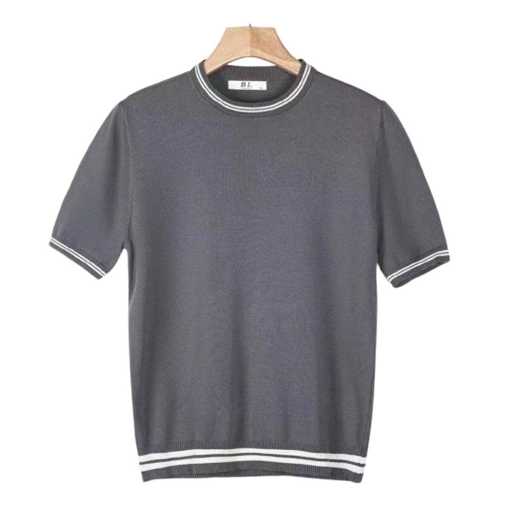 Striped Short - sleeve Shirt - Yorkn Inc✅