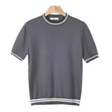 Striped Short - sleeve Shirt - Yorkn Inc✅