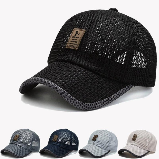 Stylish Full Mesh Baseball Cap - Yorkn Inc✅