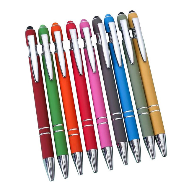 Stylus Soft Touch Ballpoint Metal Pen - Yorkn Inc✅