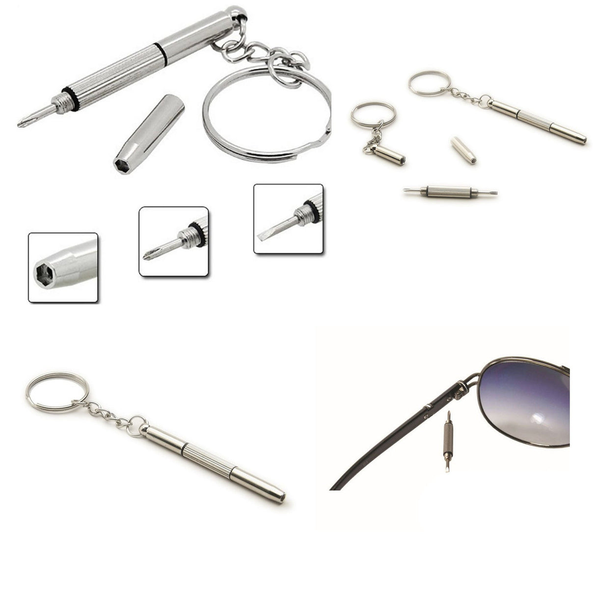 Sunglasses Eyeglass Screwdriver Key Chain - Yorkn Inc✅