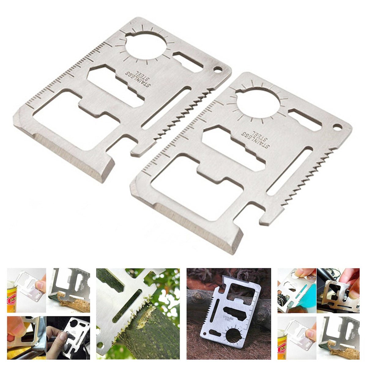 Survival Card Knife Tool With Case - Yorkn Inc✅