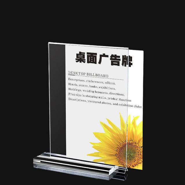 T - shaped Acrylic Display Stand - Yorkn Inc✅