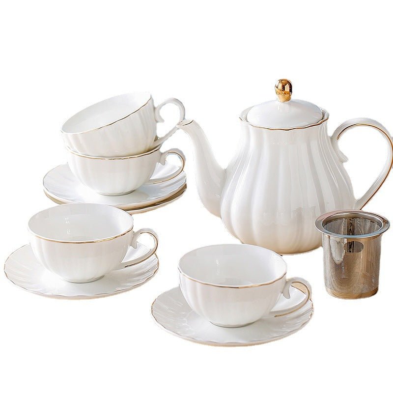 Teapot With Cup And Saucer Set - Yorkn Inc✅