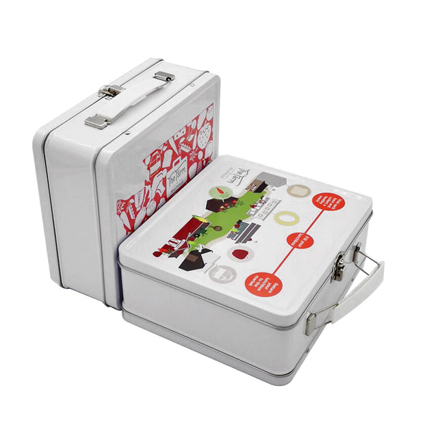 Tin Retro Lunch Box - Yorkn Inc✅