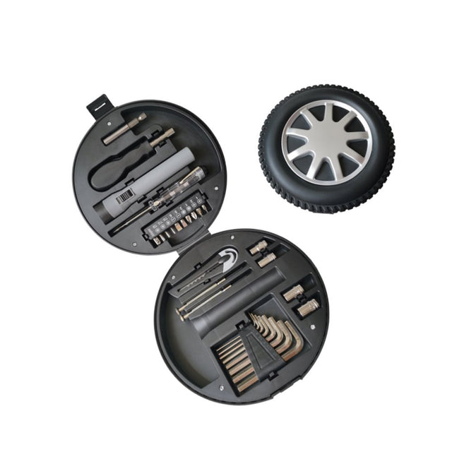 Tire - shaped Portable Multi - function Tool Kit - Yorkn Inc✅