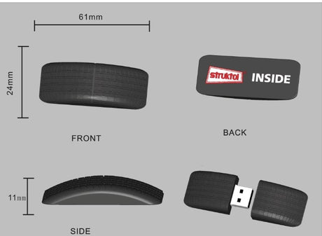 Tire Tread 8gb Usb Drive - Yorkn Inc✅