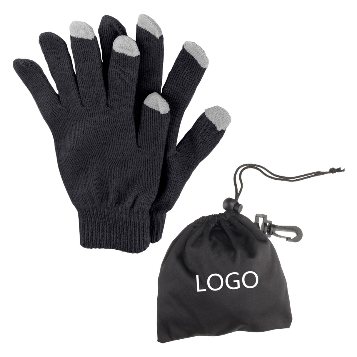 Touch Screen Gloves With Pouch - Yorkn Inc✅