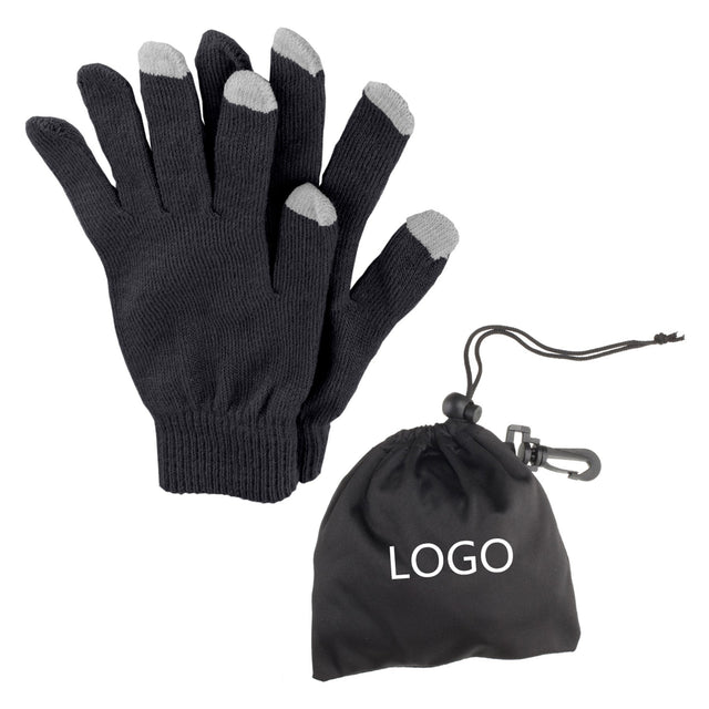 Touch Screen Gloves With Pouch - Yorkn Inc✅