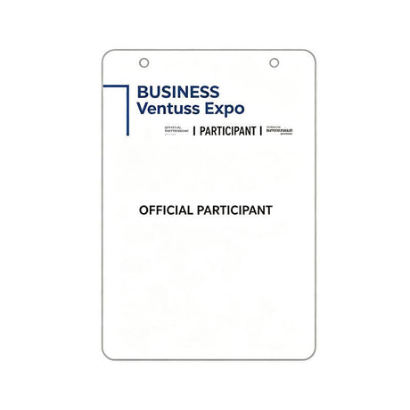 Trade Show Paper Badge Card - Yorkn Inc✅