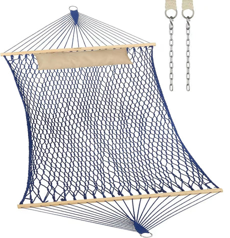 Traditional Rope Double Hammock - Yorkn Inc✅