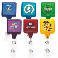 Translucent Square Retractable Badge Reel - Yorkn Inc✅