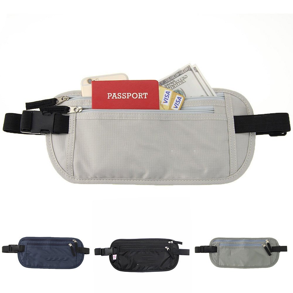 Travel Money Belt Waist Bag - Yorkn Inc✅