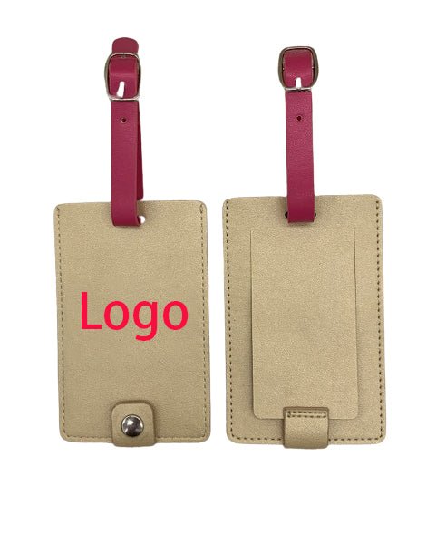 Travel Pu Leather Luggage Bag Tag - Yorkn Inc✅