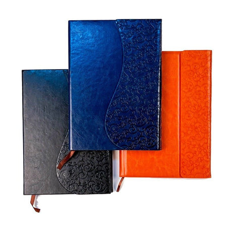 Triple Fold Leather Notebook - Yorkn Inc✅
