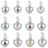 Twelve Color Birthstone With Chain As A Set For Necklace - Yorkn Inc✅
