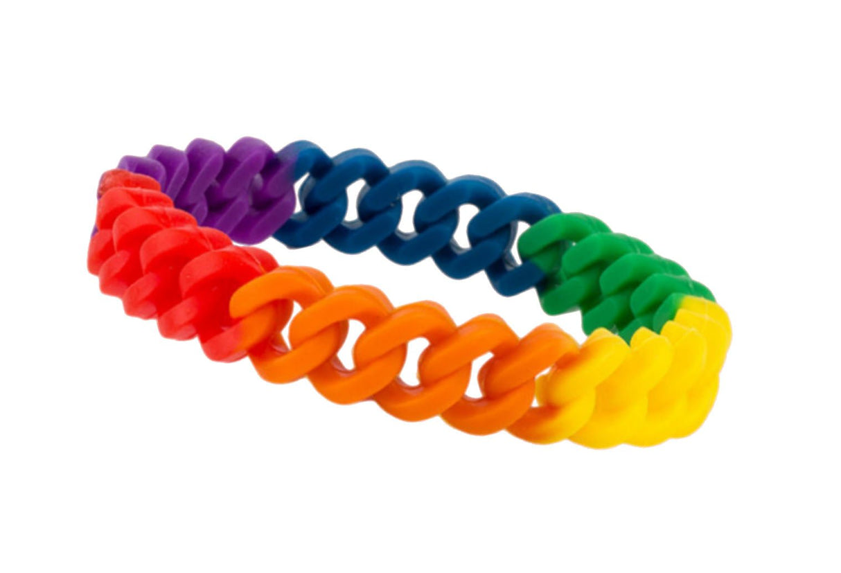 Twist - shaped Rainbow Bracelet - Yorkn Inc✅