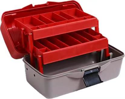 Two - tray Fishing Hard Tackle Box - Yorkn Inc✅