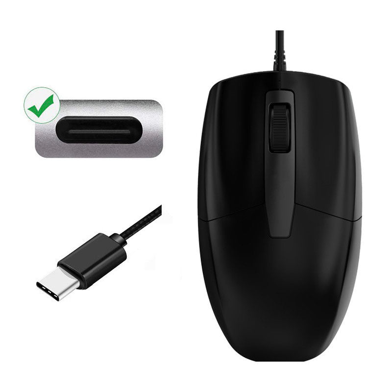 Type-c Wired Mouse - Yorkn Inc✅