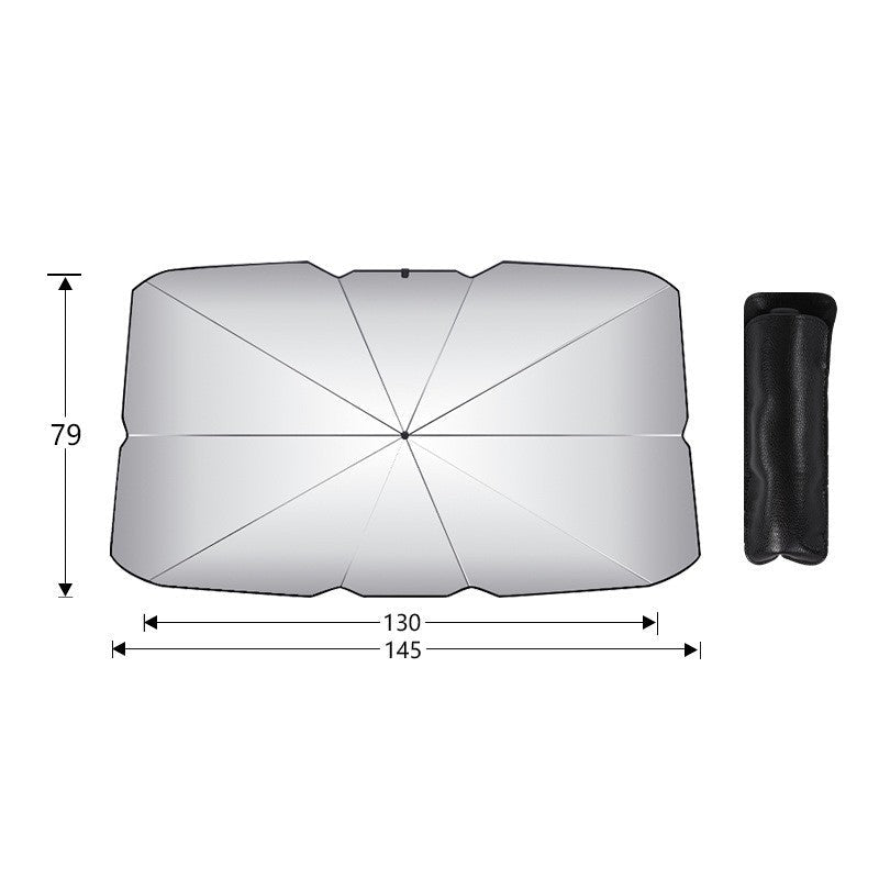 Umbrella Style Car Sunshade - Yorkn Inc✅