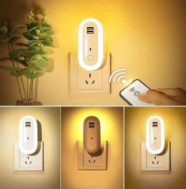 Usb Bedside Lamp - Yorkn Inc✅