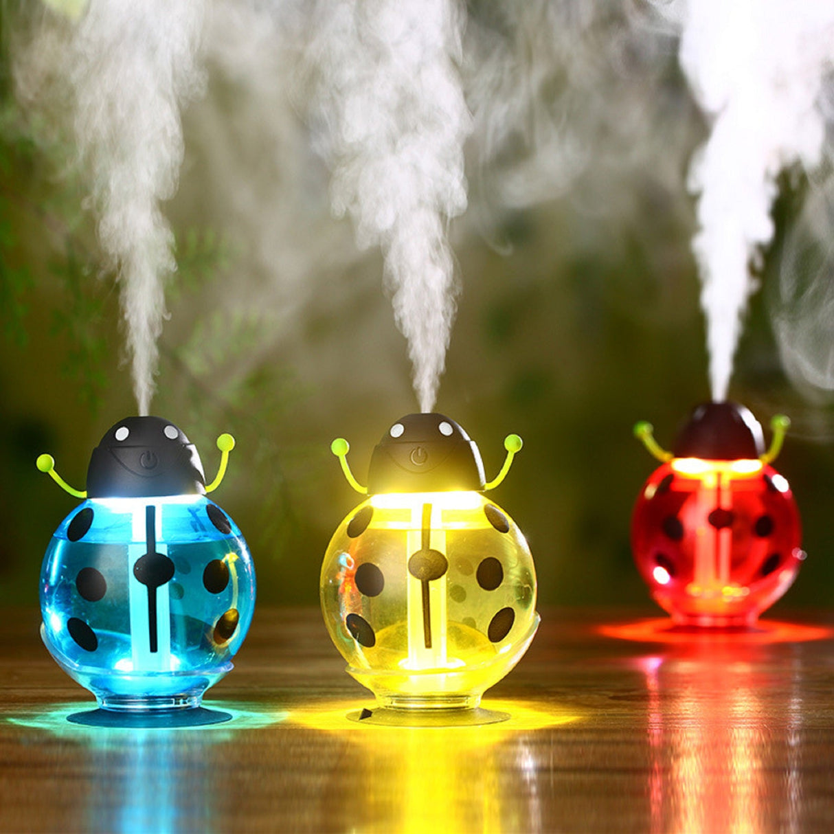 Usb Mini Beetle Humidifier With Led Light - Yorkn Inc✅