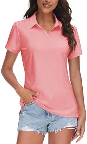 V Neck Polo Shirt For Woman - Yorkn Inc✅