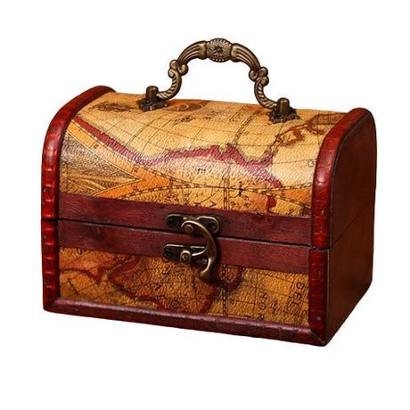 Vintage Box Wood Chest - Yorkn Inc✅