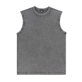 Vintage Washed Sleeveless Tank Top - Yorkn Inc✅