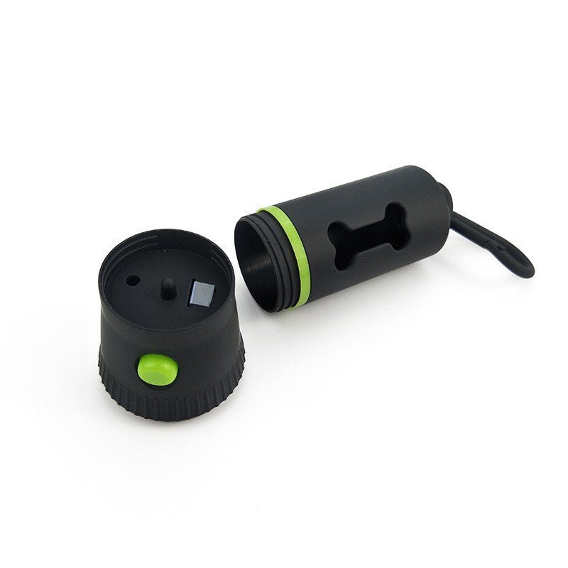 Waste Bag Dispenser With Led Flashlight - Yorkn Inc✅