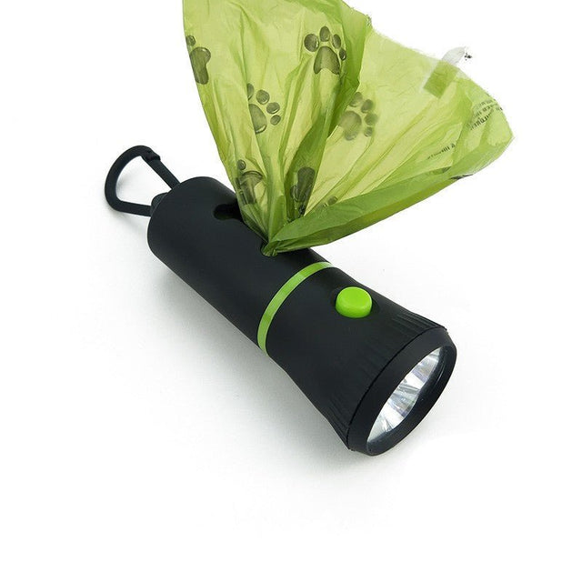 Waste Bag Dispenser With Led Flashlight - Yorkn Inc✅