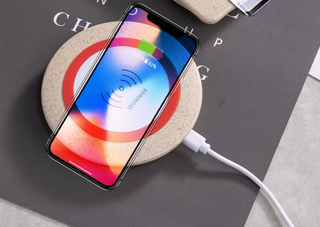 Wheat Straw Round Wireless Chargers - Yorkn Inc✅