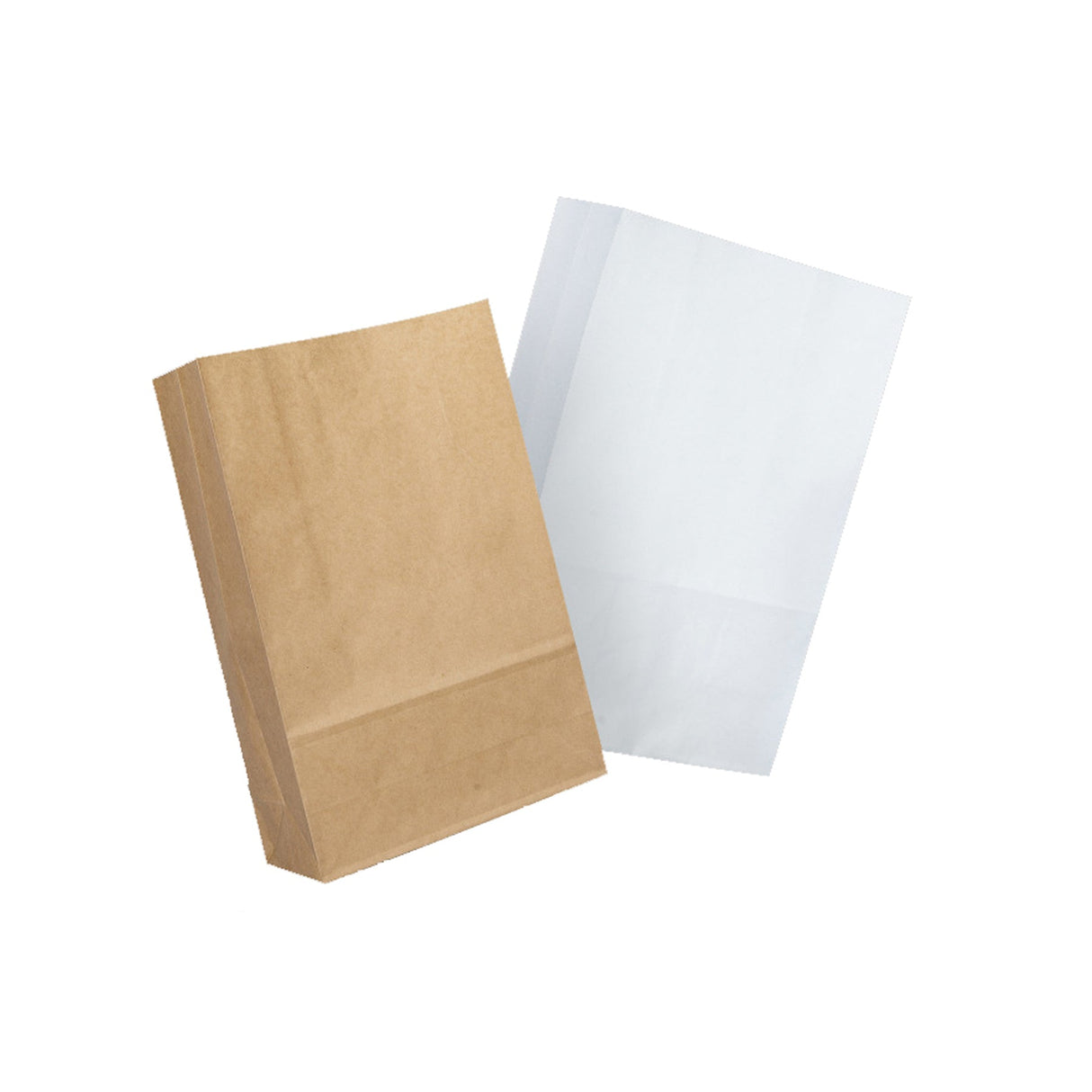 White/ Brown Kraft Paper Bags - Yorkn Inc✅