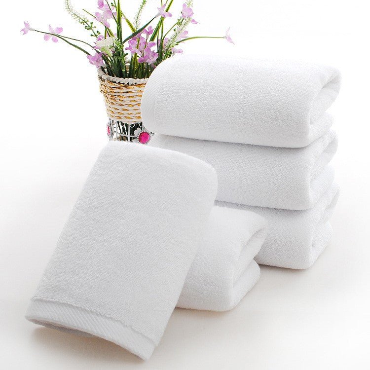 White Cotton Towel - Yorkn Inc✅