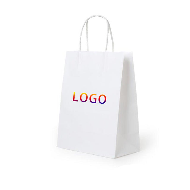 White Craft Paper Gift Bag - Yorkn Inc✅