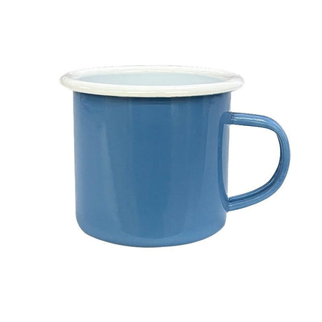 White Edged Enamel Mug - Yorkn Inc✅