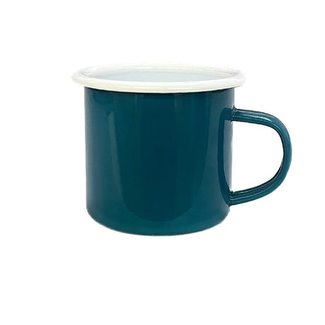 White Edged Enamel Mug - Yorkn Inc✅