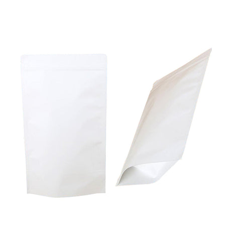 White Kraft Stand - up Pouch Bags - Yorkn Inc✅