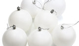 White Ornaments Matte Christmas Ball - Yorkn Inc✅