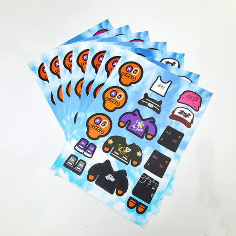 White Vinyl Stickers - Yorkn Inc✅